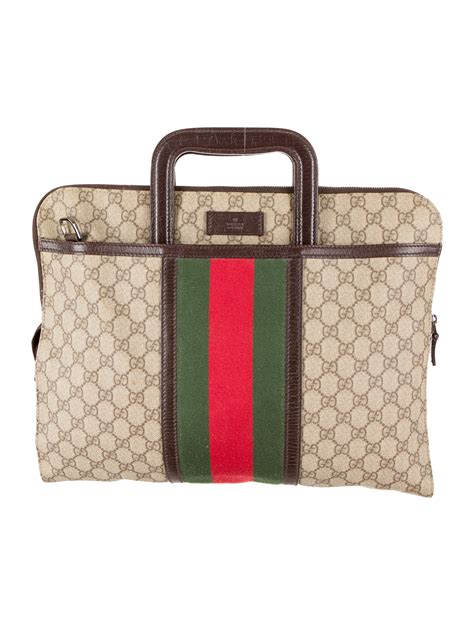 gucci laptoptas|gucci heritage laptop bag.